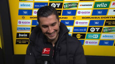 Borussia Dortmund gewinnt einmal mehr Zuhause, während Auswärts weiter kein Sieg zu Buche steht. Trainer Nuri Sahin reagiert auf die Frage, woran es liegt eher wortkarg. 