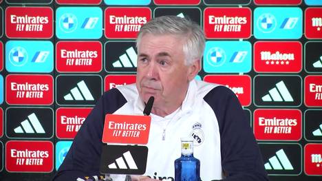 Jude Bellingham plagen seit einiger Zeit Schulterprobleme. Real-Trainer Carlo Ancelotti bestätigt aber, dass der Engländer vorerst keine Operation braucht und sich auf dem Weg der Besserung befindet.