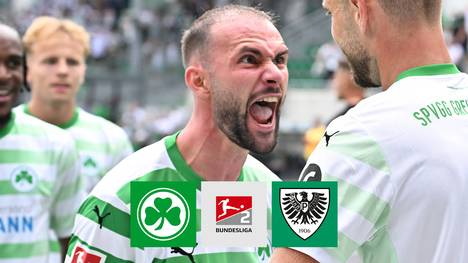 Greuther Fürth feiert mit einem verdienten Heimsieg gegen Aufsteiger Preußen Münster einen gelungenen Start in die neue Saison.