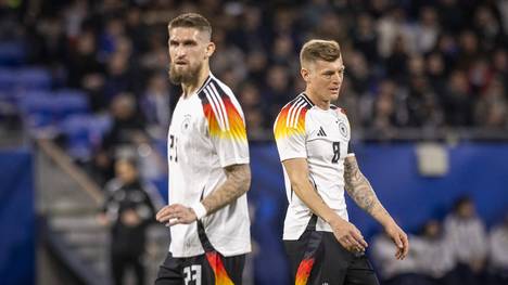 Beim überzeugenden 2:0-Sieg gegen Frankreich harmonierte Rückkehrer Toni Kroos im zentralen Mittelfeld bestens mit Leverkusens Robert Andrich. Ist damit bereits die Konstellation für die Heim-EM gefunden?