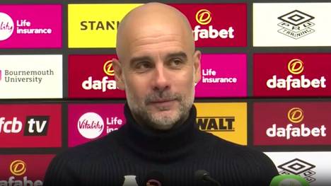 Manchester City gewann bei Bournemouth knapp mit 1:0 dank dem Treffer von Phil Foden. Trainer Pep Guardiola adelte den Flügelspieler für dessen unglaublichen Fähigkeiten.