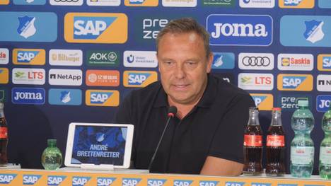Auf der heutigen Pressekonferenz wurde André Breitenreiter offiziell als Trainer der TSG Hoffenheim vorgestellt. Nun spricht der 48-Jährige über die Zukunft von Spieler David Raum bei der TSG.
