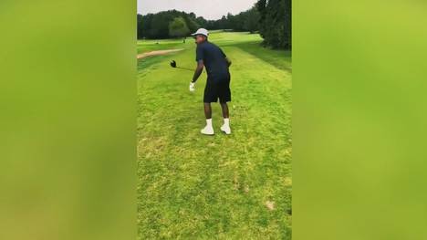 Ex-United-Star Jesse Lingard ist seit dem Sommer Vereinlos. In seiner freien Zeit probiert er viel aus, seine neustes Hobby? Golfen. 