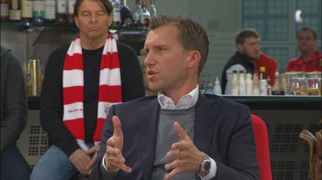 Im STAHLWERK Doppelpass diskutiert die Runde um Stargast Markus Krösche über die Entlassung von Fredi Bobic bei Hertha BSC.