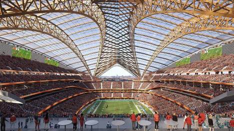 An einem historischen Ort für die Washington Commanders soll ein neuer NFL-Tempel entstehen. Das geplante Stadion setzt neue Maßstäbe.