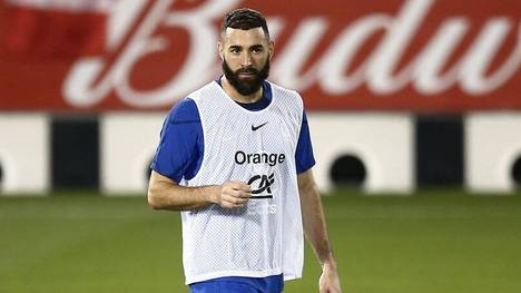 Schlechte Nachrichten für Frankreich: Karim Benzema verletzt sich im Training am Oberschenkel - und fällt für die komplette WM aus!