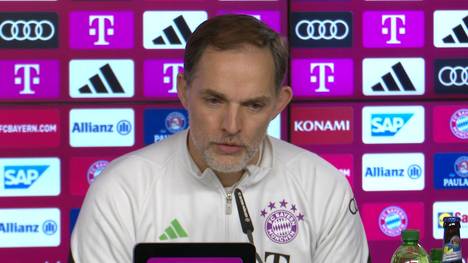 Auf der Pressekonferenz erklärt Bayern-Coach Thomas Tuchel weshalb der Rekordmeister Bryan Zaragoza verpflichtet hat. 