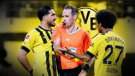 Beim Spiel des BVB gegen VFL Bochum stand Schiedsrichter Stegemann im Mittelpunkt und leistete sich einen krassen Fehler. Die Dortmunder fühlen sich nun unfair behandelt.