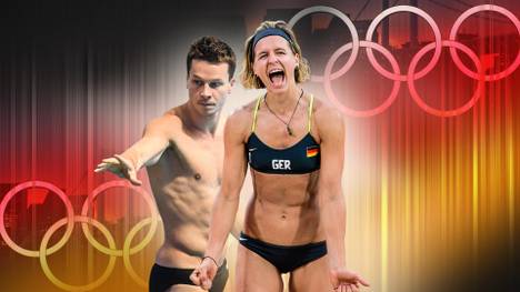Laura Ludwig und Patrick Hausding tragen am Freitag bei der Eröffnungsfeier der Olympischen Spiele in Tokio die deutsche Fahne ins Olympiastadion.