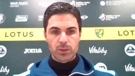 Mikel Arteta und der FC Arsenal London gewinnen mit 5:0 in Norwich City und erlangen damit den höchsten Auswärtssieg in der Vereinsgeschichte. Arteta zeigt sich von der Leistung seiner Spieler beeindruckt. 