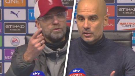 Pep Guardiola und Jürgen Klopp verbünden sich nach dem Spiel zwischen Manchester City und Liverpool. Die Star-Trainer fordern fünf Auswechslungen in der Premier League.