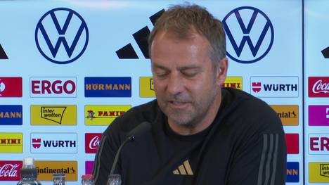 Auf der Pressekonferenz vor dem Spiel des DFB-Teams gegen Kolumbien spricht Bundestrainer Hansi Flick über die Nationalmannschaft, U21 und nicht nominierte Spieler wie Serge Gnabry. 