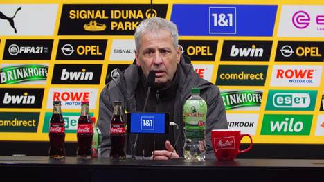 Borussia Dortmund blamiert sich überraschend gegen den bisher sieglosen 1. FC Köln. BVB-Trainer Lucien Favre hadert mit der Art und Weise, wie beide Gegentore zustande gekommen  sind.