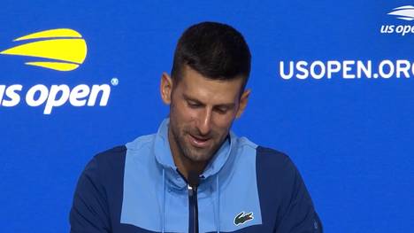 Novak Djokovic spricht nach seinem späten Sieg bei den US Open über Erschöpfung. Der Serbe gewann gegen Radu Albot mit 6:2, 6:2, 6:4, doch das Match endete erst um 23:55 Uhr Ortszeit.