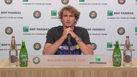 Der deutsche Tennis-Star Alexander Zverev öffnet sich nach seinem Halbfinaleinzug bei den French Open zu dem Thema Druck als Tennis-Hoffnung.