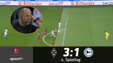Der erste Bundesliga-Sieg unter Adi Hütter ist eingefahren. Die Borussia liefert aber auch eine Slapstickszene beim 3:1-Sieg über Bielefeld.
