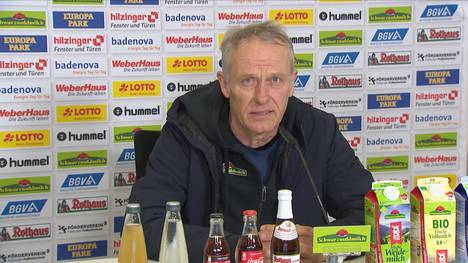 Nach der Heimpleite gegen Mainz hadert Christian Streich mit dem Schiedsrichter. Die Entstehung des ersten Gegentors stößt dem Freiburger Trainer sauer auf.