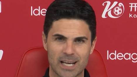 Arsenals Ben White und Oleksandr Zinchenko lieferten sich einen kurzen Disput, nachdem sie gegen Nottingham einen späten 2:1-Anschlusstreffer kassierten. Trainer Mikel Arteta hat damit wenig Probleme.