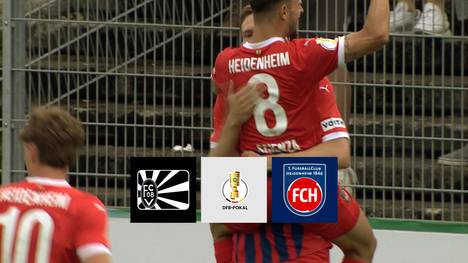 Der 1. FC Heidenheim besiegt souverän den FC 08 Villingen. Die Mannschaft von Frank Schmidt steht verdient in der zweiten Pokalrunde.