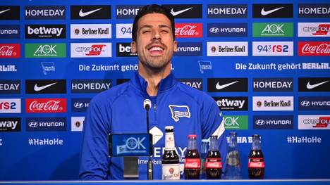 Sami Khedira wird bei Hertha BSC vorgestellt. Der Weltmeister von 2014 präsentiert sich bescheiden, aber siegessicher.