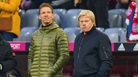 Nach einer Saison mit nur einem Titel hat Bayern Münchens Vorstandschef Oliver Kahn den Druck auf Trainer Julian Nagelsmann noch einmal erhöht. 
