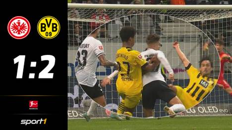 Dortmund holt mit viel Dusel einen Auswärtssieg in Frankfurt. Die Eintracht hadert vor allem mit einem nicht gegebenen Elfmeter.