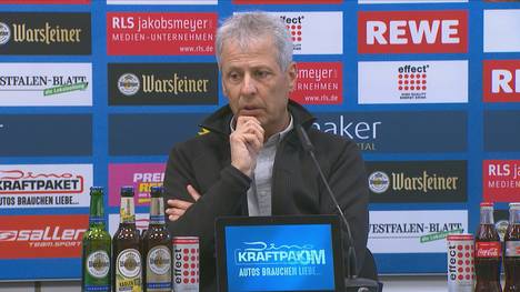 Gegen Bayern blieb Borussia Dortmund ein möglicher Hand-Elfmeter verwehrt. In Paderborn wurde in ähnlicher Situation nun gegen den BVB entschieden. Lucien Favre zeigt dafür kein Verständnis.