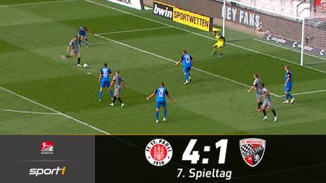 Der FC St. Pauli feiert einen verdienten 4:1-Heimsieg und rutscht vor auf Platz drei. Der Gastgeber überzeugte mit offensiver Spielfreude.