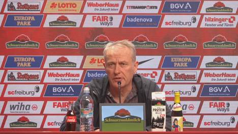 Christian Streich äußert sich vor der Bundesligapartie seiner Freiburger am Samstag gegen den FSV Mainz 05  über eine mögliche Einführung der Playoffs in der Bundesliga.