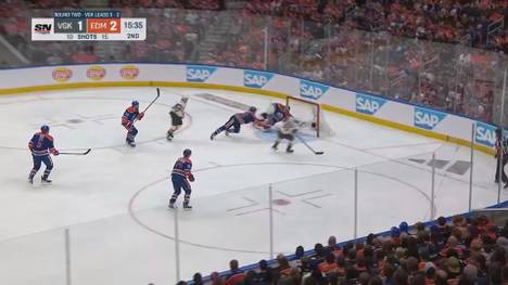 In den NHL-Playoffs scheitert Leon Draisaitl mit den Edmonton Oilers an den Vegas Golden Knights. Auch der deutsche Star kann die entscheidende Niederlage nicht verhindern.