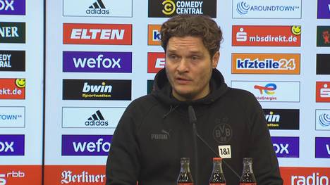 BVB-Trainer Edin Terzic und Union-Trainer Urs Fischer äußern sich auf der Pressekonferenz zu der mentalen Einstellung ihrer Mannschaften.