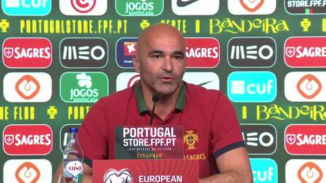 Vor dem Europameisterschafts-Qualifikationsspiel gegen Bosnien und Herzegowina spricht Portugal-Trainer Roberto Martinez über Cristiano Ronaldos Rolle in der Nationalmannschaft.