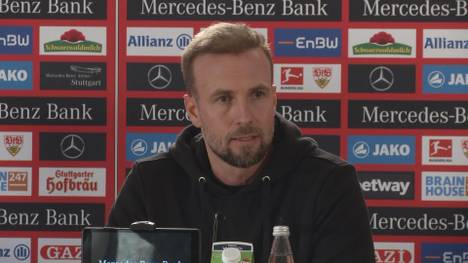 Nach dem Amtsantritt von Neu-Trainer Sebastian Hoeneß beim VfB Stuttgart soll die Stimmungswende her, Hoeneß erklärt wie besonders der VfB für ihn ist und welche emotionalen Verbindungen bestehen. 