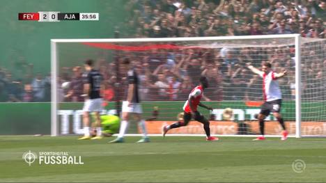 Historischen Schmach für Ajax Amsterdam im "Klassieker"! Feyenoord Rotterdam zerlegt Ajax im De Kuip mit 0:6. 