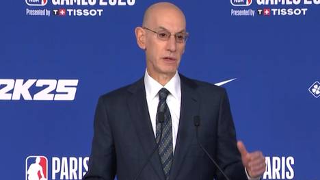 NBA-Commissioner Adam Silver spricht über potenzielle Kooperationen zwischen dem europäischen und US-amerikanischen Basketball. Dabei steht offenbar auch die Idee einer neuen Liga im Raum.