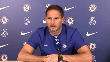 Frank Lampard spricht vor dem Premier-League-Start des FC Chelsea bei Brighton and Hove Albion vom deutschen Neuzugang Kai Havertz und von dessen Rolle für das Team der Blues.