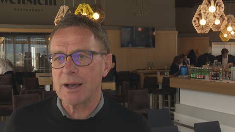 Ralf Rangnick blickt auf seine Zeit bei Manchester United zurück und sieht eine positive Entwicklung bei seinem Ex-Klub. 