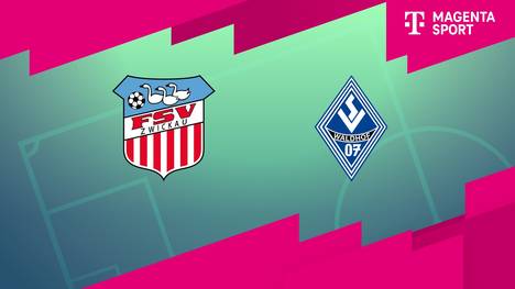 FSV Zwickau - SV Waldhof Mannheim: Tore und Highlights | 3. Liga