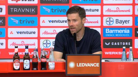 Trotz dem Statement-Sieg gegen RB Leipzig warnt Leverkusen-Trainer Xabi Alonso sein Team.
