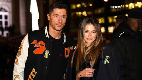 Mode trifft auf Fußball: Die Fashion Week in Paris lassen sich auch zahlreiche Kicker nicht entgehen. Robert Lewandowski setzt mit seiner Frau Anna ein politisches Zeichen.