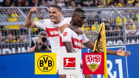 Borussia Dortmund feiert 50 Jahre Westfalenstadion. Aus sportlicher Sicht gibt es jedoch nichts zu feiern, denn am Ende jubelt der VfB Stuttgart.