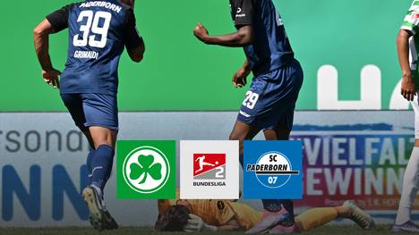 Fürth und Paderborn trennen sich 1:1. Der SCP lässt im Bemühen um den Ausgleich zunächst beste Gelegenheiten liegen, ehe doch der Ausgleich gelingt - und auch fast noch der Siegtreffer.