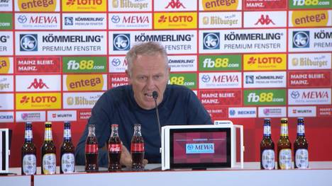 Das war mal wieder typisch Christian Streich. Der Freiburg-Coach entschuldigt sich nach dem Spiel auf besondere Art bei Mainz 05.