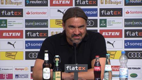 Gladbach-Trainer Daniel Farke spricht über die Gründe für die Niederlage gegen Mainz und zieht dabei einen kuriosen Vergleich. 