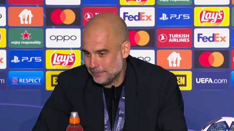 Nach dem 1:0-Sieg im Champions-League-Finale gegen Inter Mailand scherzt Manchester-City-Trainer Pep Guardiola über den Vergleich mit Real Madrid, die bereits 14 Mal die CL gewinnen konnten.