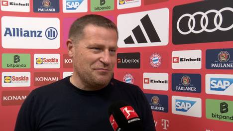 Bayern gewinnt gegen Stuttgart und Harry Kane beendet seine Tor-Flaute. Bayern-Boss Max Eberl zeigt sich nach dem Spiel rundum zufrieden mit der Leistung. 