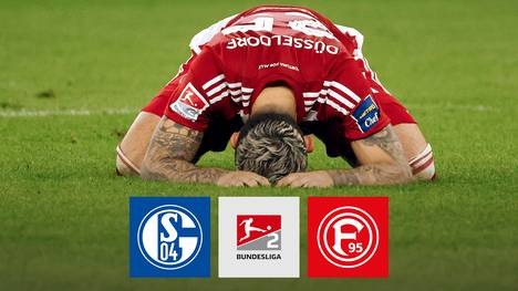 Fortuna Düsseldorf verliert im Rennen um die Rückkehr in die Bundesliga an Boden. Nach sechs Siegen in Folge kommen die Rheinländer beim abgestürzten Westrivalen Schalke 04 nicht über ein Remis hinaus