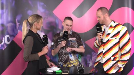 Ricardo Pietreczko hat nach seinem Sieg über Mikuru Suzuki bei der Weltmeisterschaft 2024 trotzdem noch Gedanken an seine Freundin.