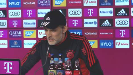Bayern-Trainer Thomas Tuchel spricht auf der Pressekonferenz über die Gerüchte von seinen Charakterproblemen.