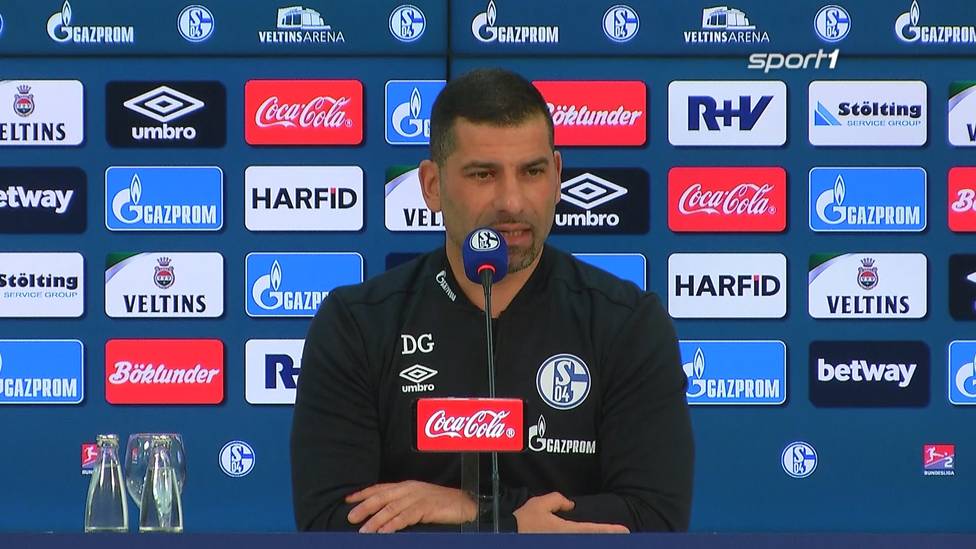 Dimitrios Grammozis äußert sich in der Pressekonferenz zur Leistung, Verein und Stadion des nächsten Gegners Erzgebirge Aue. 